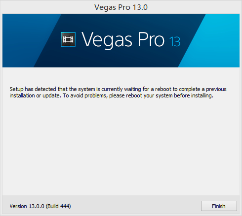 Installation Reboot Issue